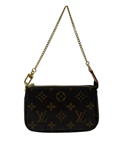 Pochette, 400&euro;, Bolso, Marrón, Canvas - General, Vista frontal